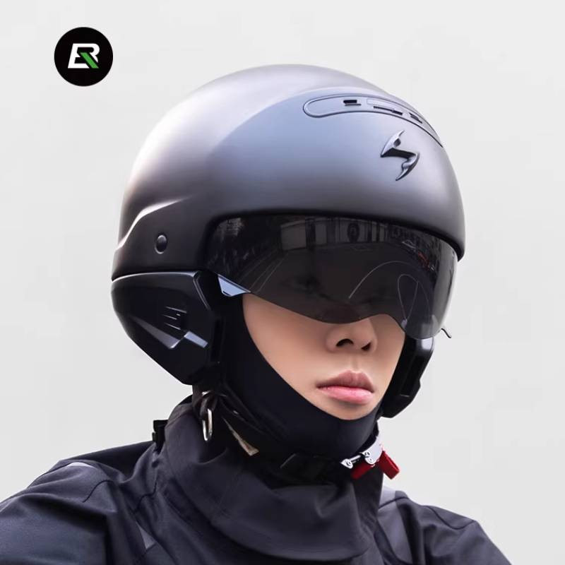 Kominiarka motocyklowa maska balaclava dopasowana na twarz czarna ROCKBROS