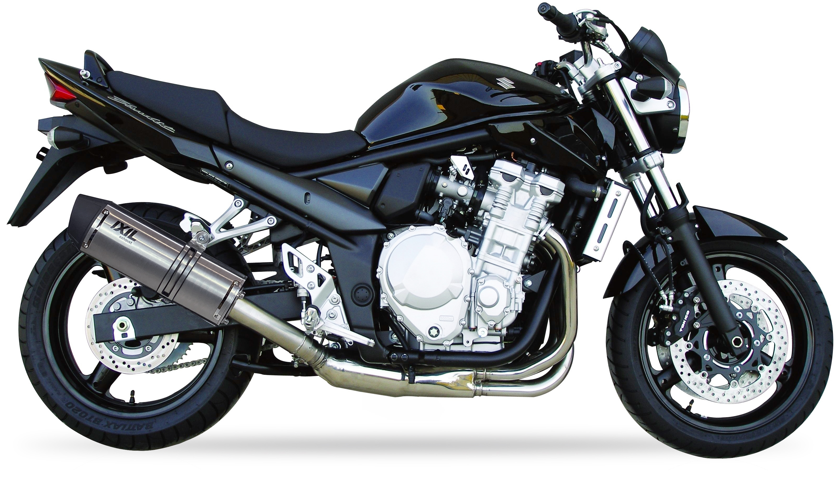 Tłumik IXIL SUZUKI GSX 1250 N 10-15 typ SOVE (waga: 3000g, długość: 423 mm., materiał: Inox AISI304, kolor: Black painted) SLIP