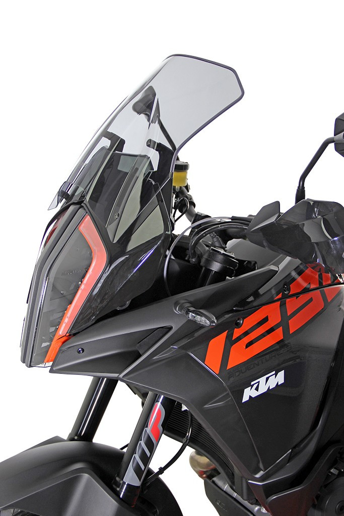 Szyba motocyklowa MRA KTM SUPERADVENTURE 1290 /S /R 2017-2020, forma TM, przyciemniana