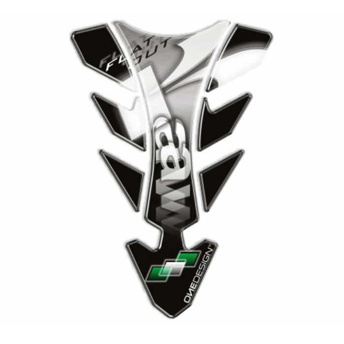 ONEDESIGN tankpad future with application tape Kawasaki szara