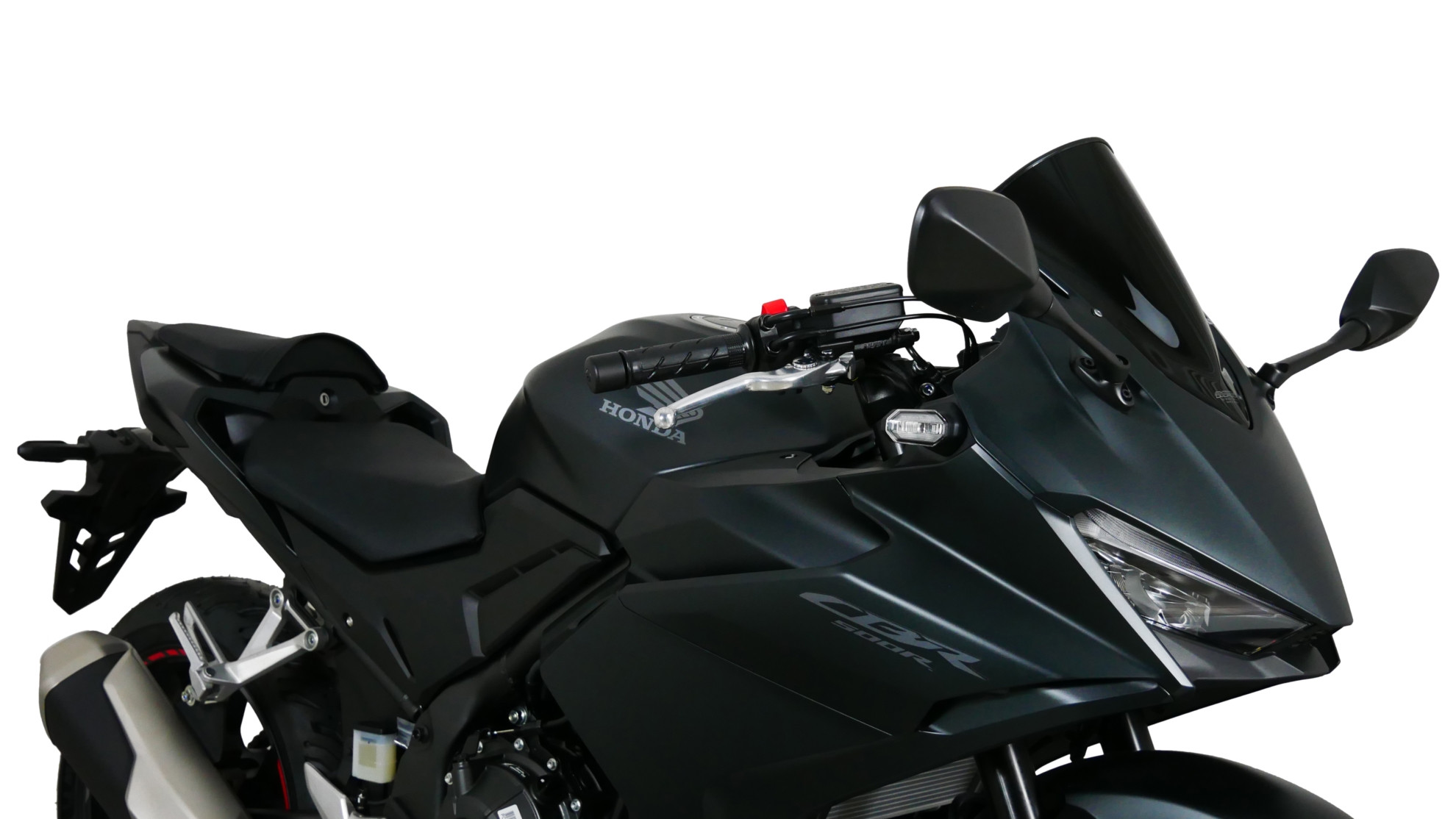 Szyba motocyklowa MRA HONDA CBR 500 R 2019-, forma R, czarna