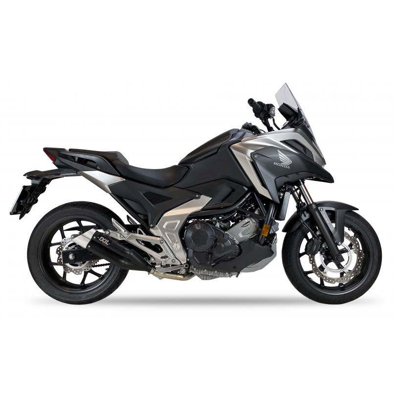 Tłumik IXIL HONDA NC 750 X 21-23 (RH09) typ L3XB (waga: 3000g, długość: 370 mm., materiał: Inox AISI304, kolor: Anodized aluminu