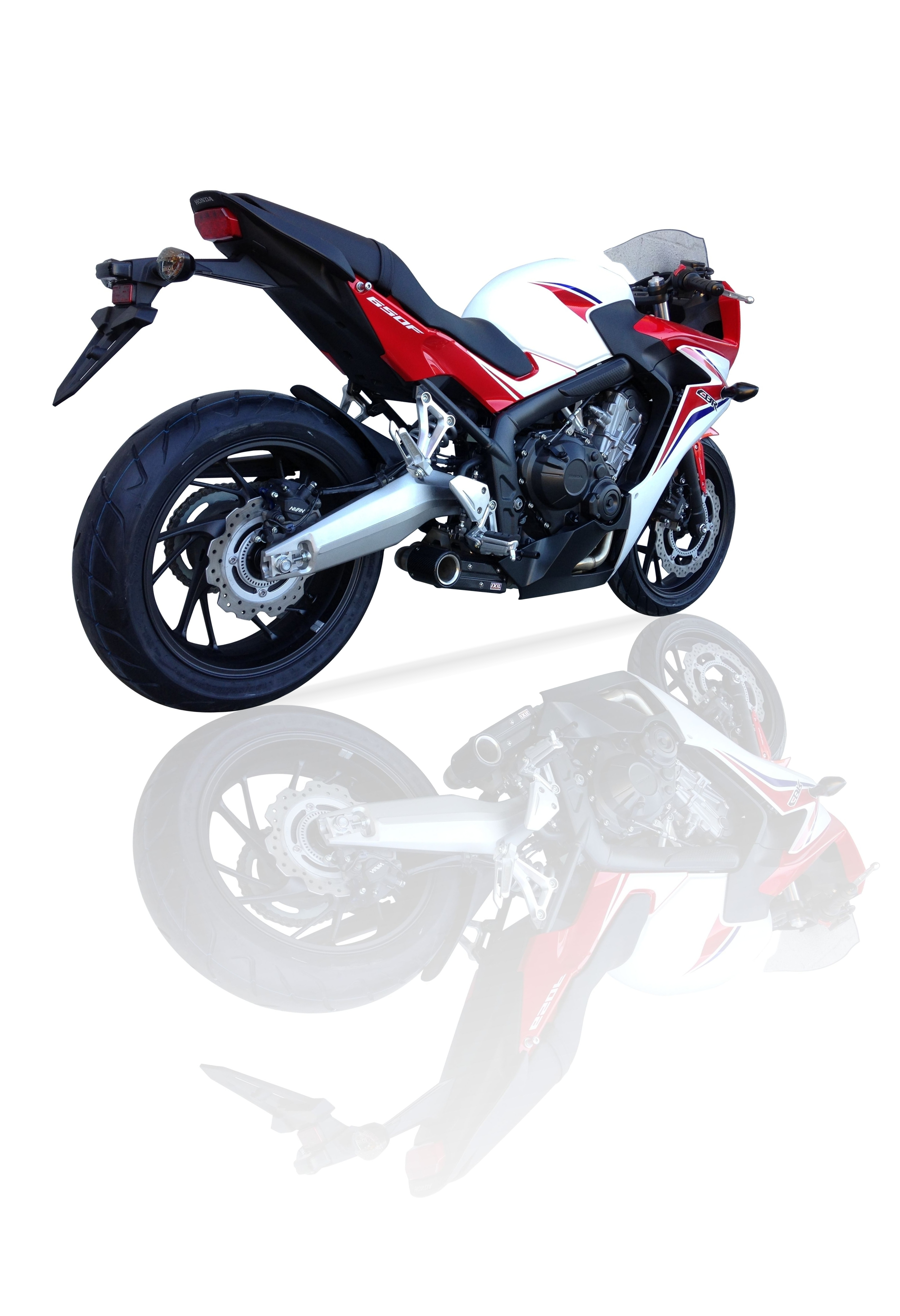 Tłumik IXIL HONDA CBR 650 R 19-20 (RH01 RH07) typ SX1 (waga: 3900g, długość: 347 mm., materiał: Inox AISI304, kolor: Bright resi
