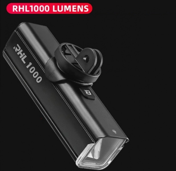 Lampka rowerowa przednia Rockbros RHL1000 LED USB 1000LM IPX6