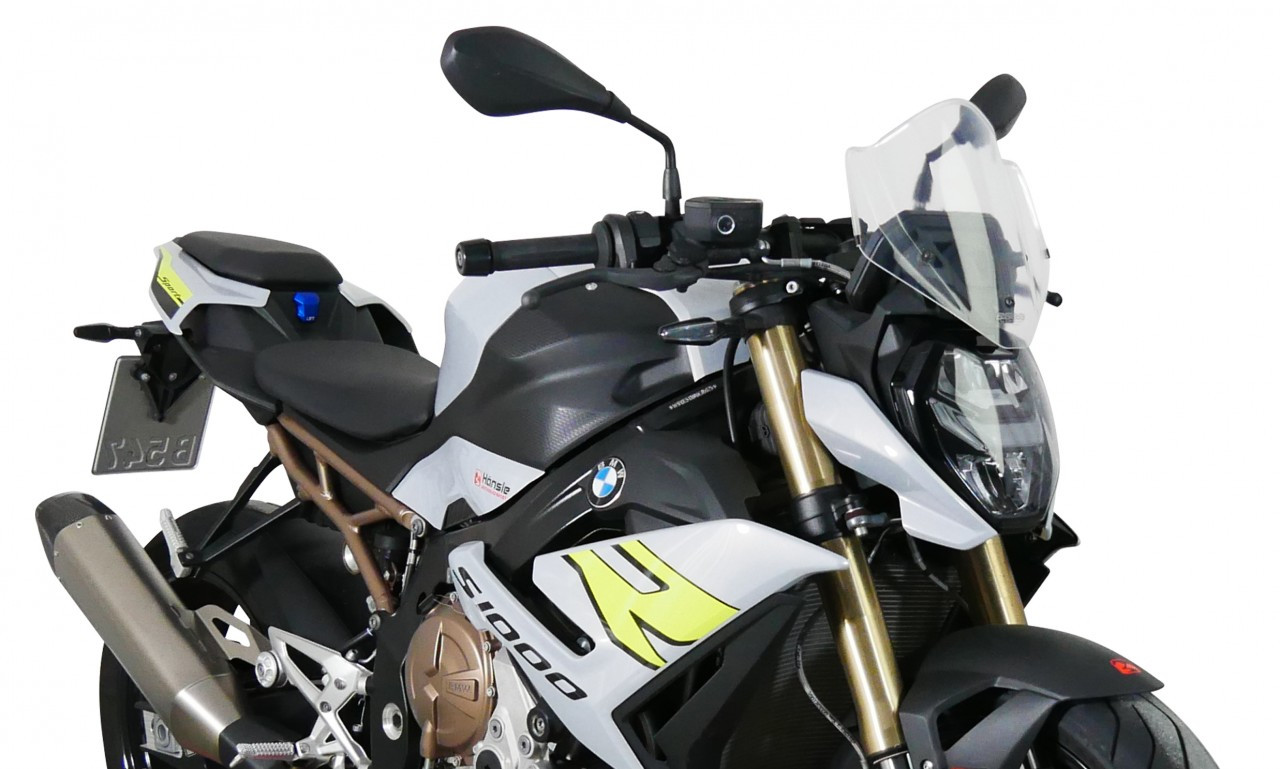 Szyba motocyklowa MRA BMW S 1000 R (HAL.WINDSH. SPORT 2021-, forma SPM, bezbarwna