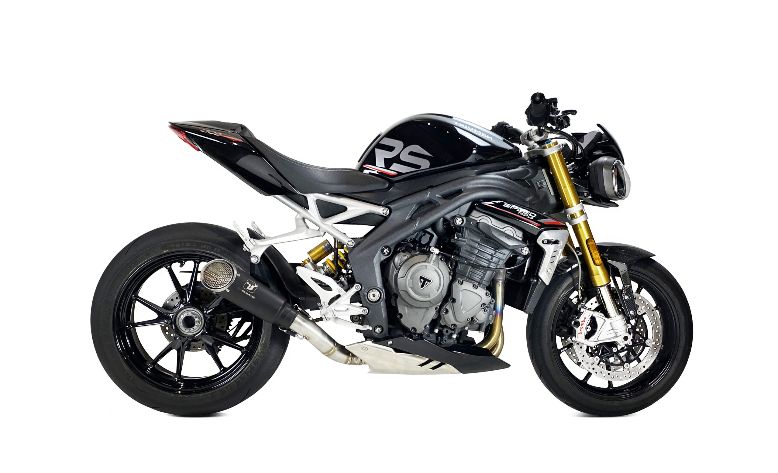 Tłumik IXRACE TRIUMPH SPEED TRIPLE 1200 RS / RR 21-22 (PB01) typ MK1B MK1 SERIES BLACK