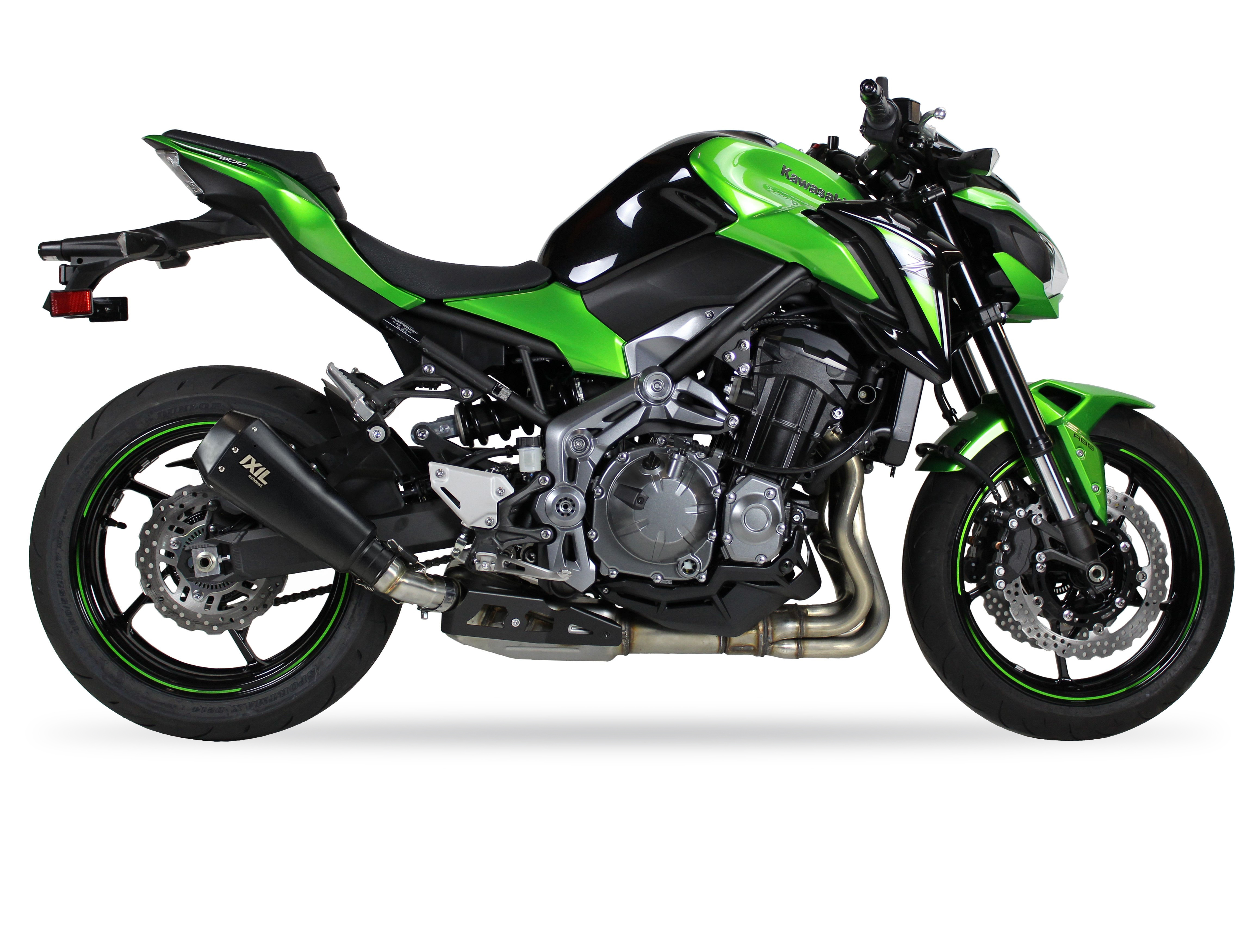Tłumik IXIL KAWASAKI Z 900 A2 20-22 (ZR900H ZR900HA2) typ RB (waga: 900g, długość: 230 mm., materiał: Inox AISI304, kolor: Black