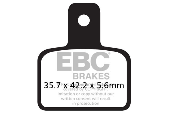 EBC Brakes Klocki hamulcowe EBC FA495 (kpl. na 1 tarcze)