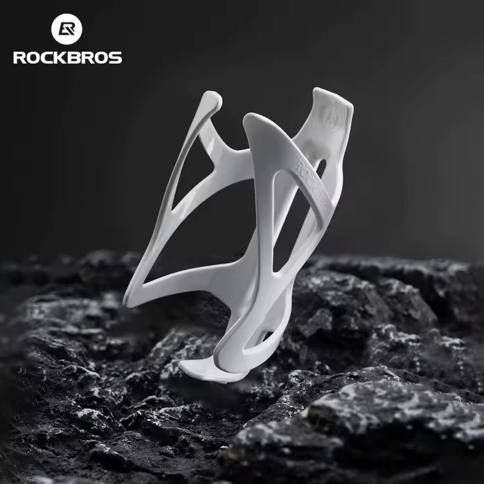 Koszyk uchwyt na bidon do roweru TPU Rockbros 310050002 biały