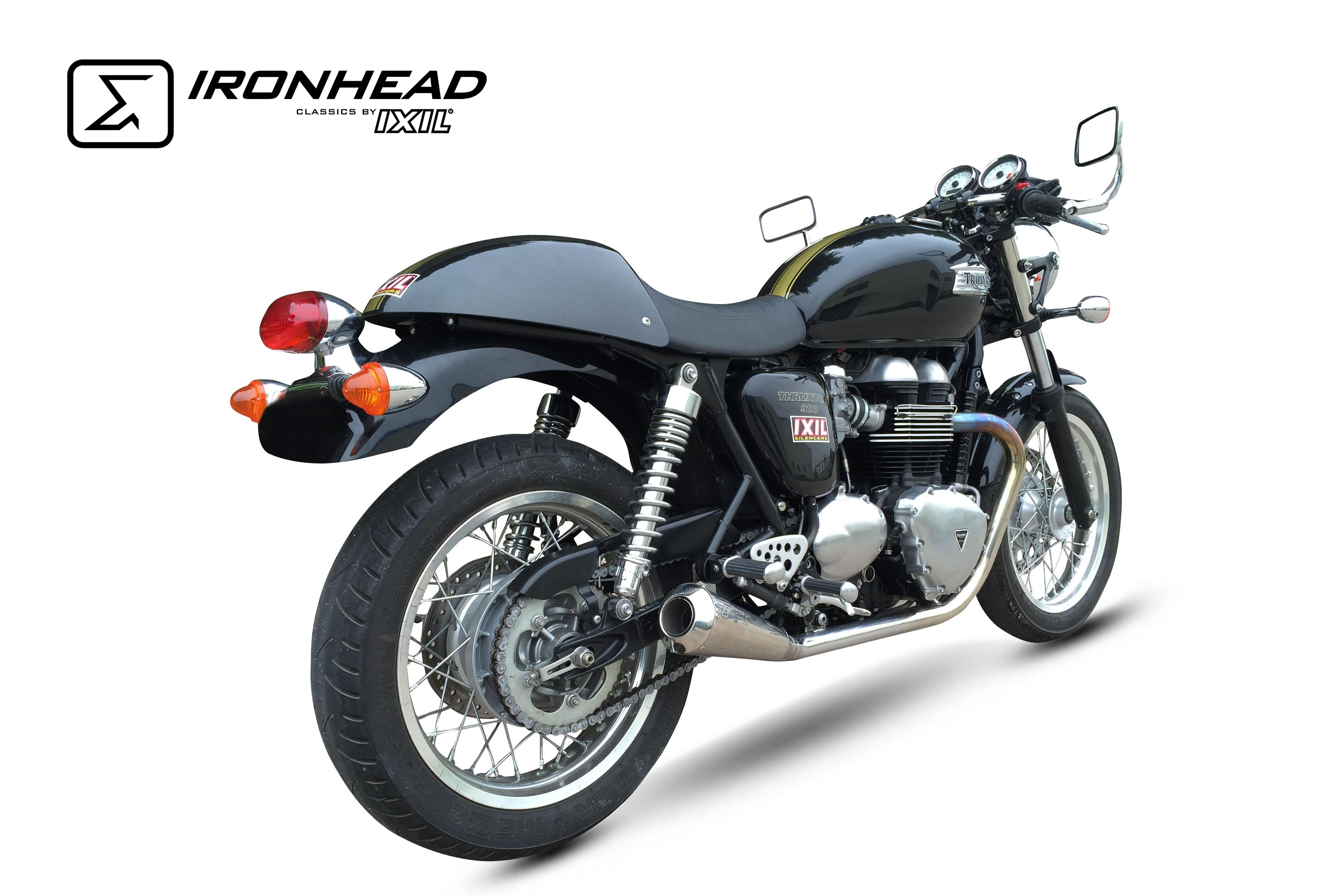 Tłumik prawy IXIL TRIUMPH THRUXTON 865 04-15 (986ME 986ME2) typ OVC11SS (waga: 2100g, długość: 270 mm.)