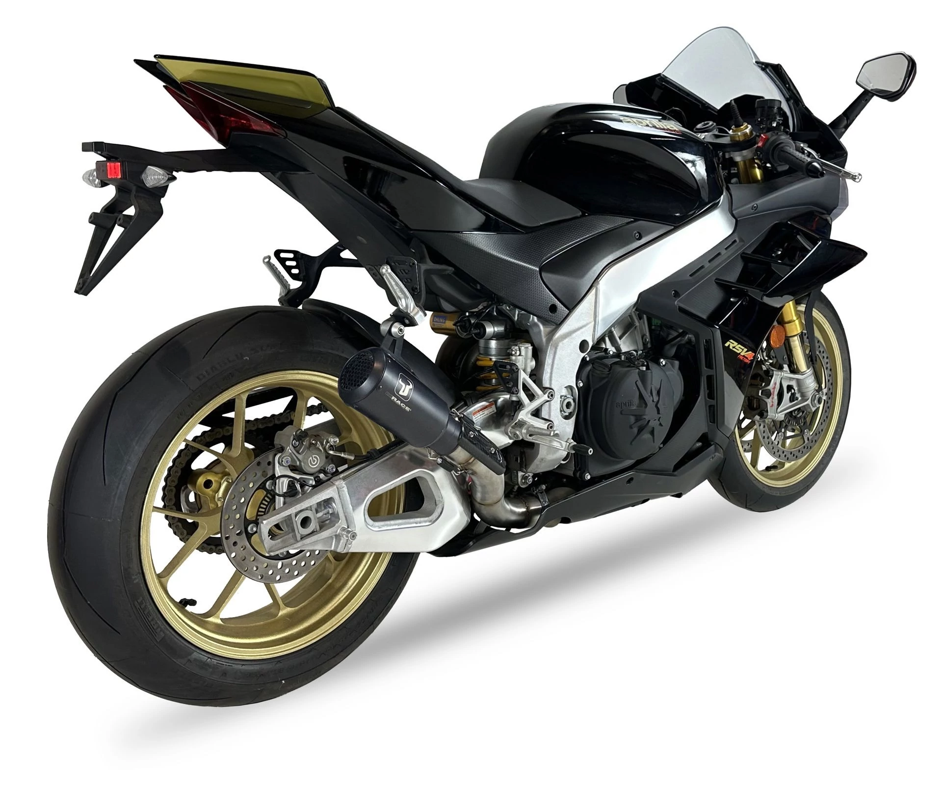 Tłumik IXRACE APRILIA RSV4 / FACTORY 1100 21-24 (KY) SLIP ON typ MK2B MK2 SERIES BLACK