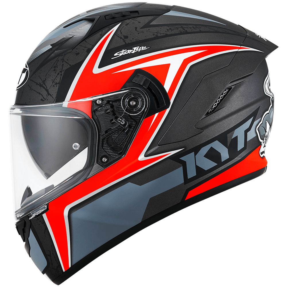 Kask Motocyklowy KYT NF-R MINDSET czerwony
