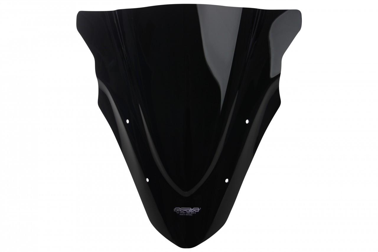 Szyba motocyklowa MRA KAWASAKI ER 6 F EX650E 2012-, forma R, czarna