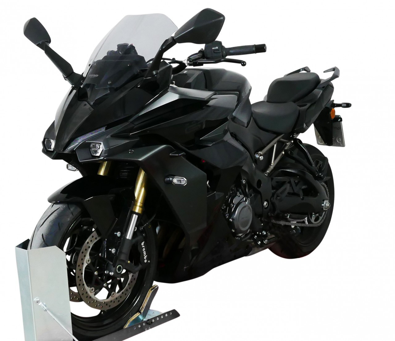 Szyba motocyklowa MRA SUZUKI GSX-S 1000 GT 2022-, forma SPM, przyciemniana