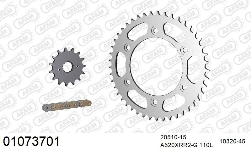 Zestaw napędowy AFAM do HONDA XR 650 L P,R,S,T,V,W,X,Y,1,2,3,4,5,6,7,8,9,A,B,C,D,E,F,G,H,J,K,P