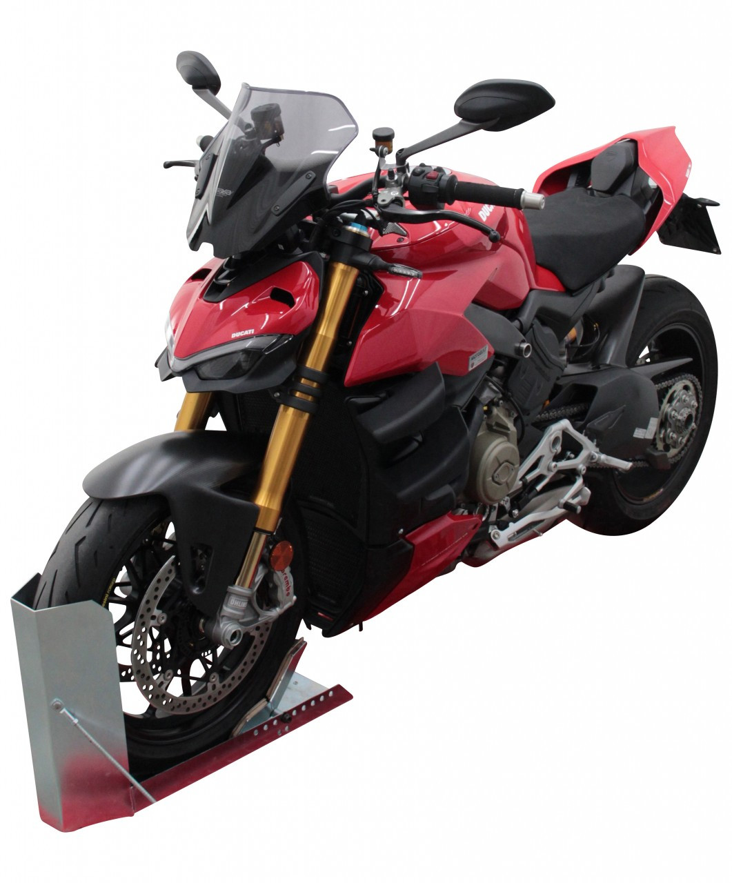 Szyba motocyklowa MRA DUCATI STREETFIGHTER V4/S 2020-2024, forma NRN, przyciemniana