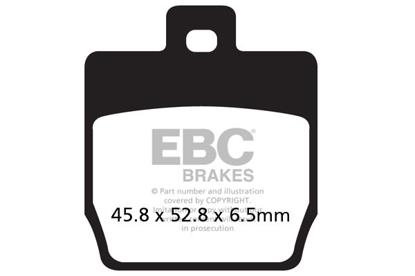 EBC Brakes Klocki hamulcowe EBC SFA268HH skuterowe (kpl. na 1 tarcze)