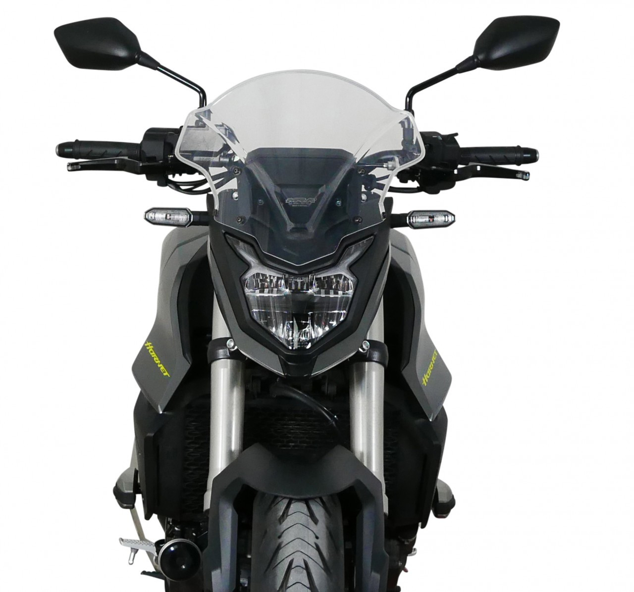 Szyba motocyklowa MRA HONDA CB 750 HORNET 2023-2024, forma NTM, bezbarwna