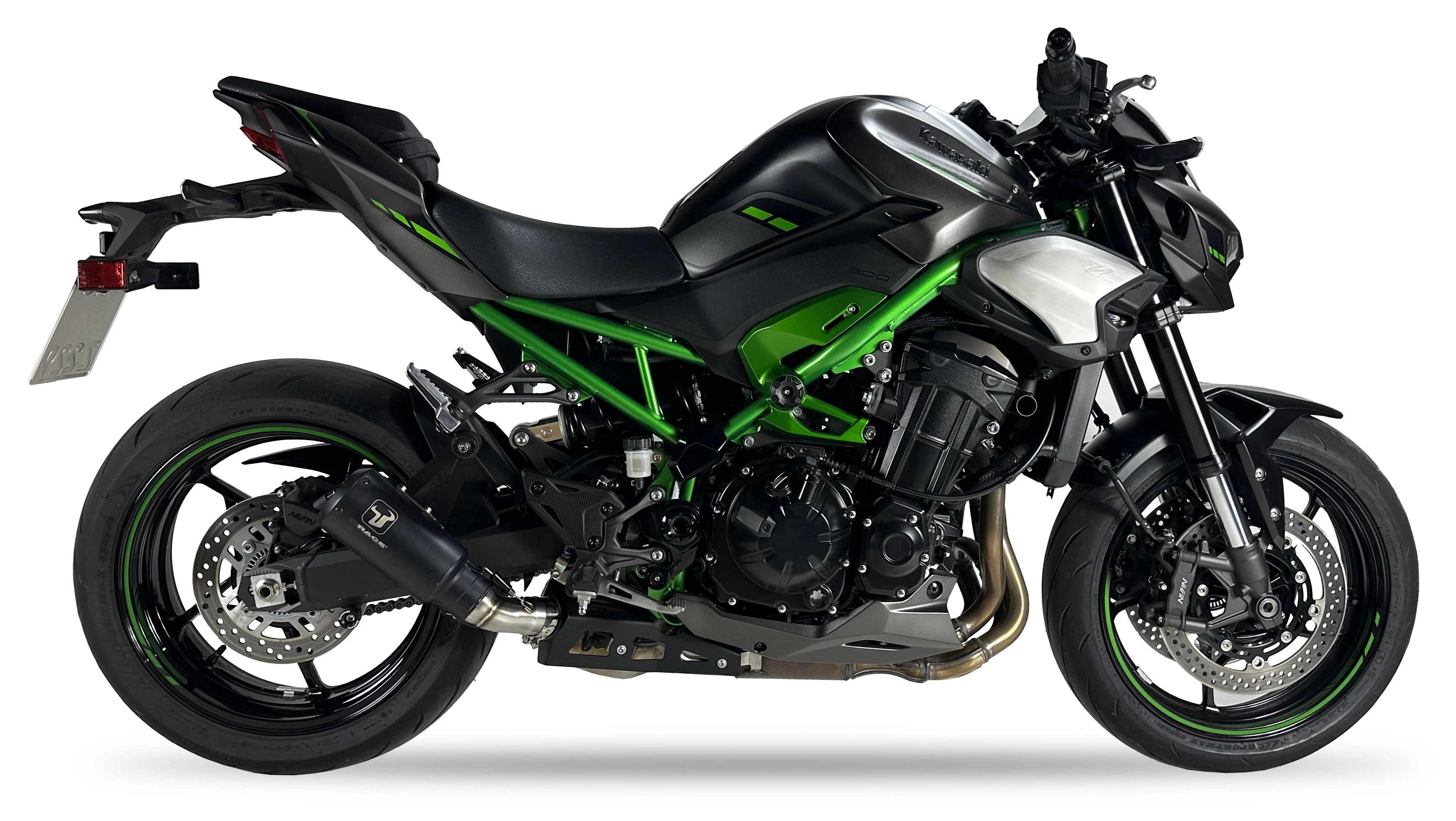 IXRACE Tłumik KAWASAKI Z 900 (91 kW) 2025 (ZR900S) typ MK2B MK2 SERIES BLACK (Homologacja)
