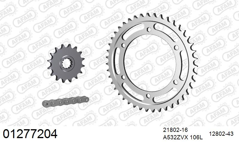 Zestaw napędowy AFAM do YAMAHA YZF 750 R