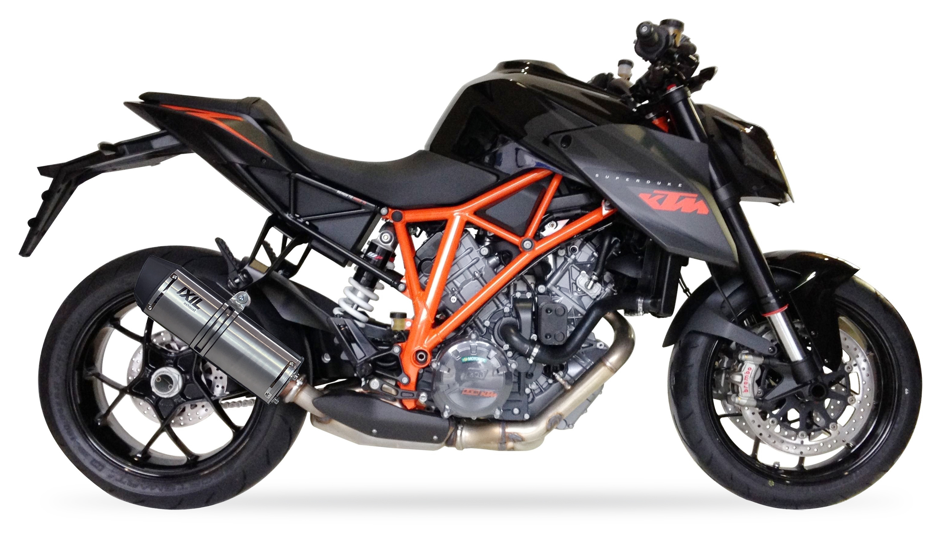 Tłumik IXIL KTM 1290 SUPER DUKE R 14-16 (KTM SUPERDUKE) typ SOVE (waga: 3000g, długość: 423 mm., materiał: Inox AISI304, kolor: