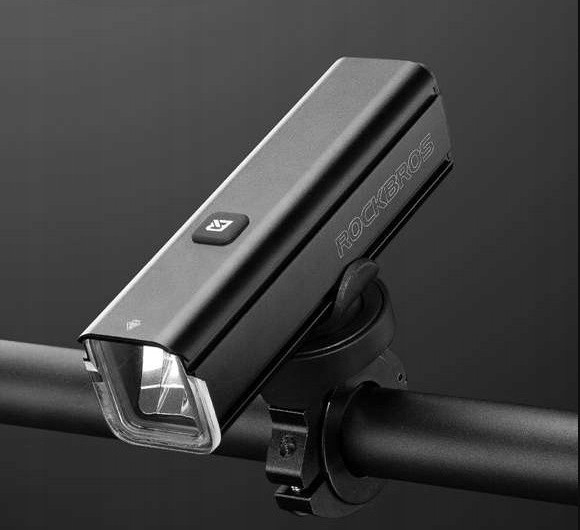 Lampka rowerowa przednia Rockbros RHL1000 LED USB 1000LM IPX6