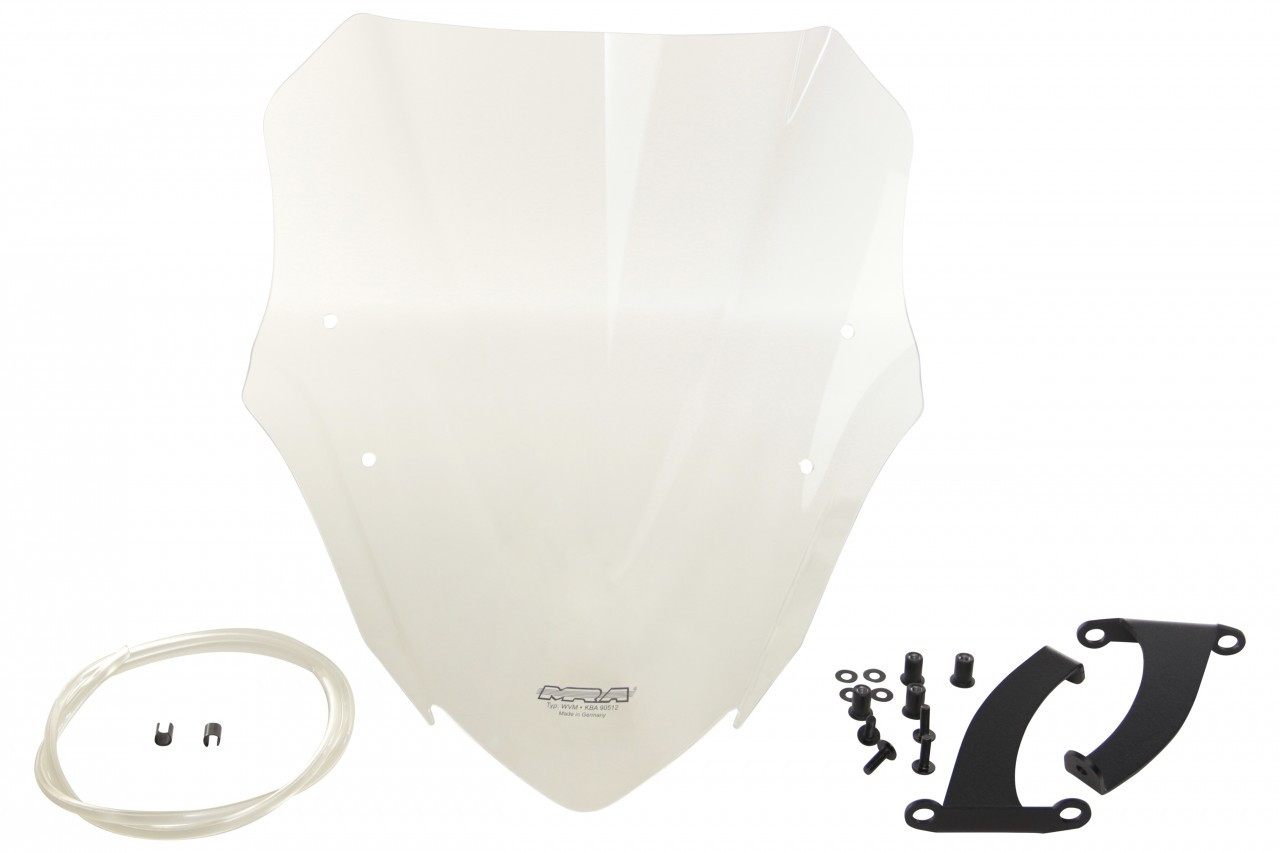 Szyba motocyklowa MRA HONDA CB 500 F PC58 2016-2018, forma NSM, bezbarwna