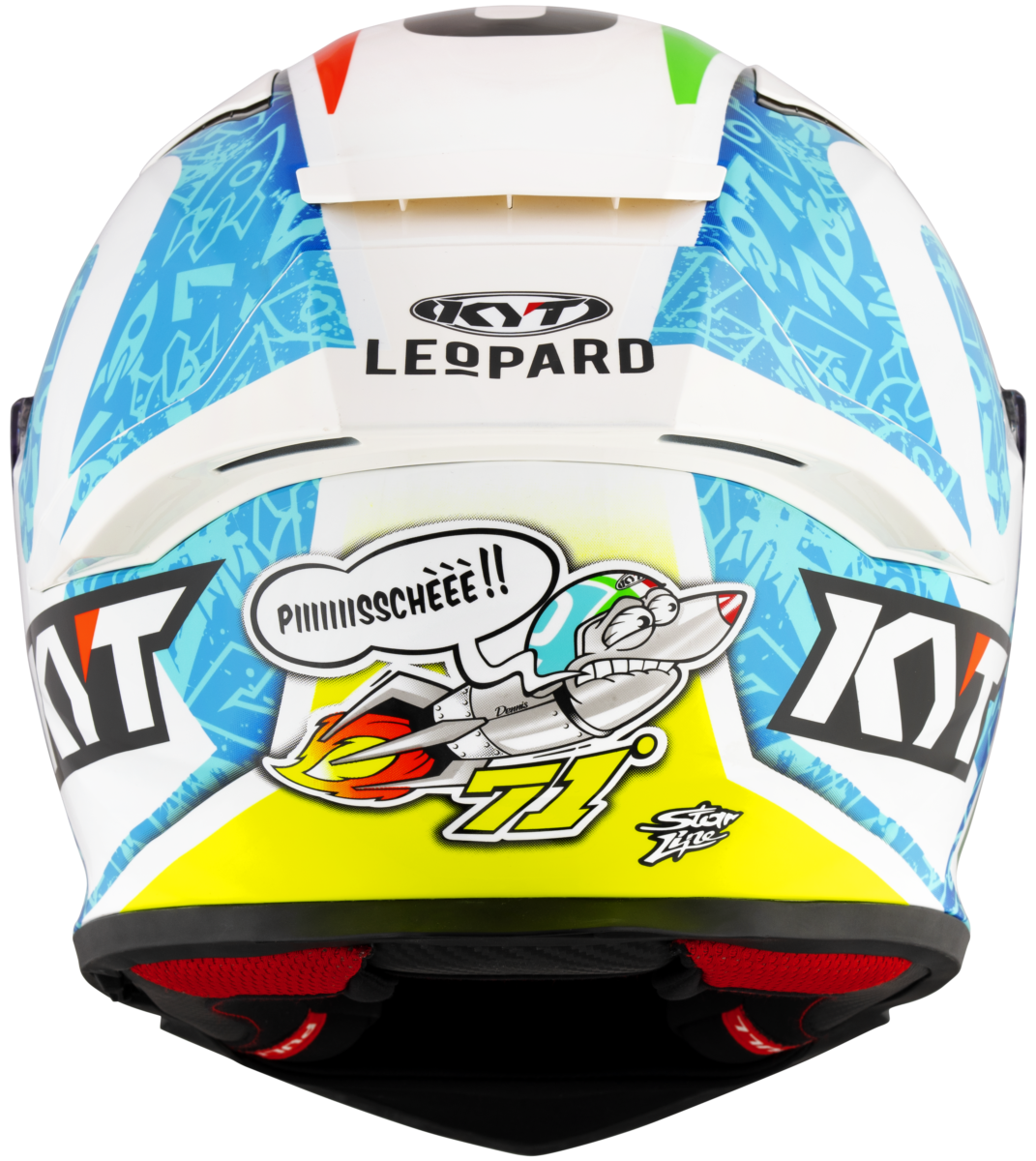 Kask Motocyklowy KYT R2R MAX FOGGIA MISANO 2021 REPLICA ECE/ONU 22-06