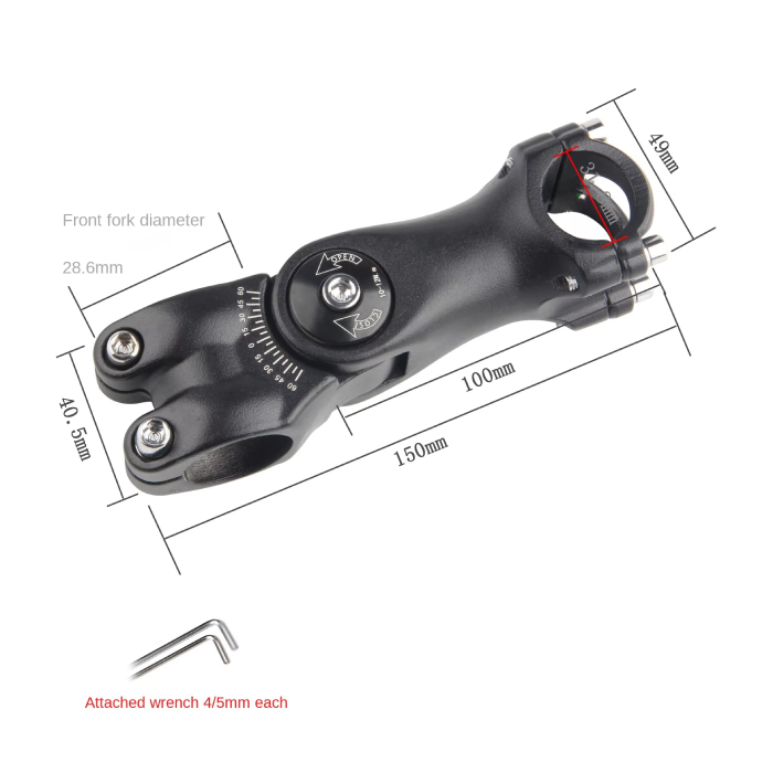 ROXAR TECH Mostek regulowany 31,8x100mm