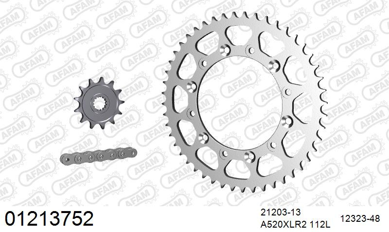 Zestaw napędowy AFAM do YAMAHA WR 125 L,M,N