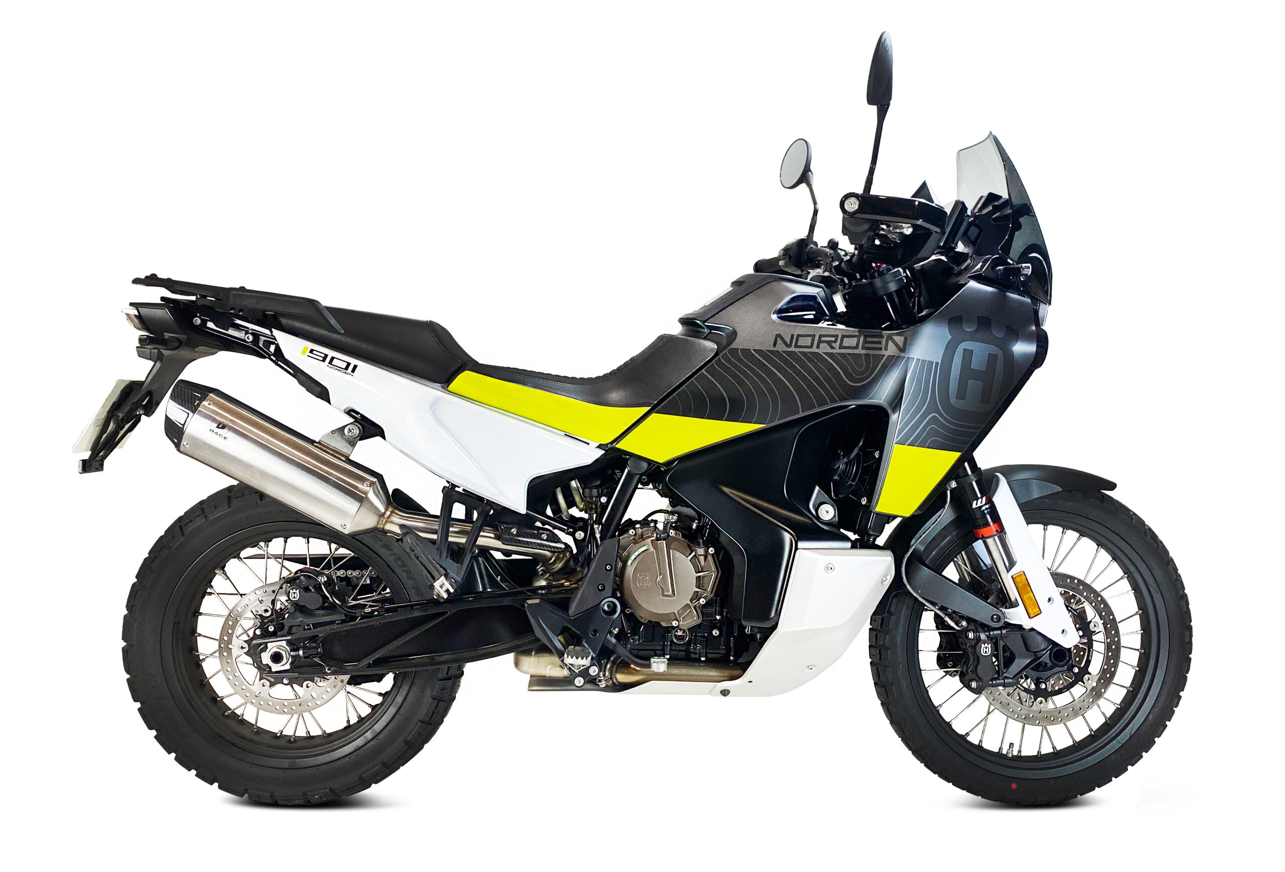 Tłumik IXRACE KTM 890 SMT 2023 (KTM R2 ADVENTURE) typ DESERT DESERT (Homologacja)