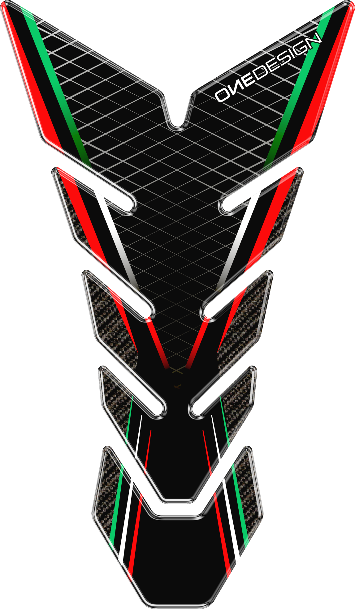 ONEDESIGN Tankpad czarny EDITION