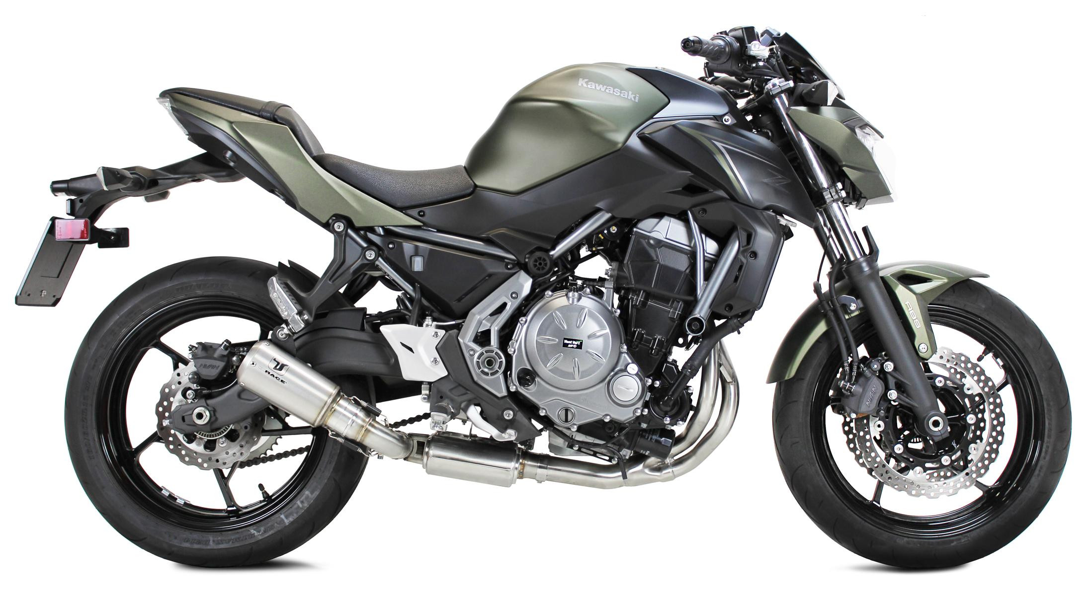 Tłumik IXRACE KAWASAKI NINJA 650 17-19 (EX650K, EX650KA2) FULL SYSTEM typ MK2 MK2 SERIES INOX (Homologacja)