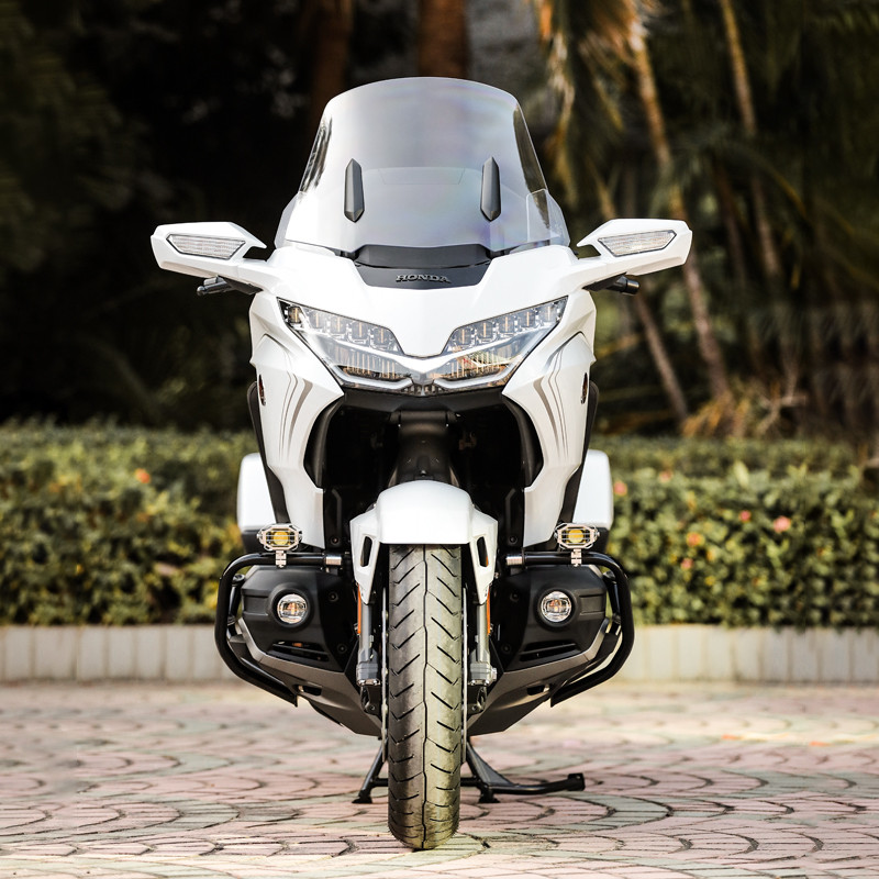LOBOO Gmole do HONDA GL1800 srebrne