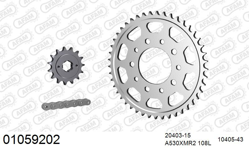 Zestaw napędowy AFAM do HONDA VF 500 F D,E