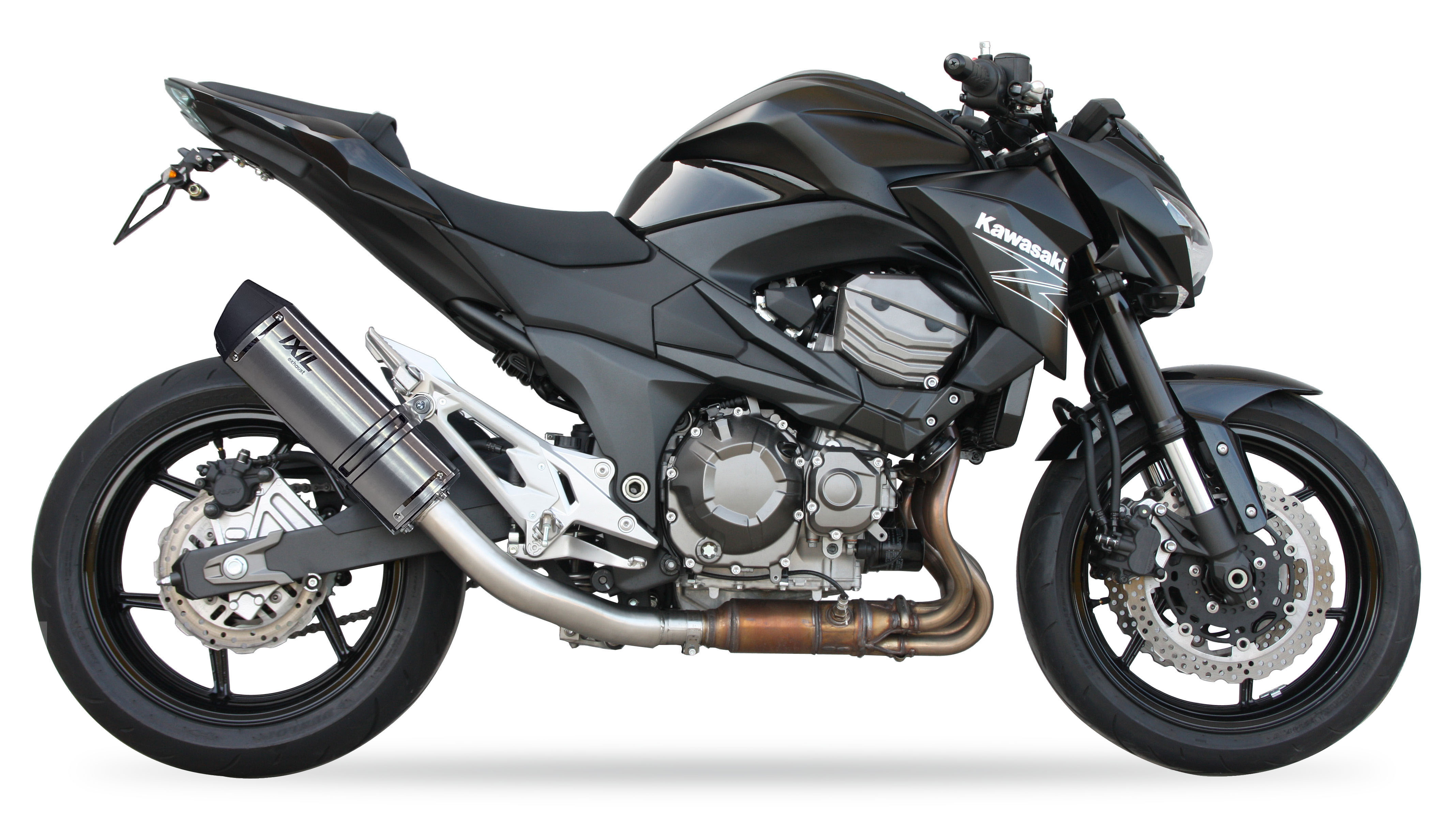 Tłumik IXIL KAWASAKI Z 800 e 13-16 (ZR800C ZR800D) typ SOVE (waga: 3000g, długość: 423 mm., materiał: Inox AISI304, kolor: Black