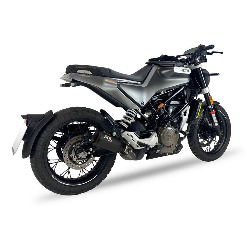 Tłumik IXIL KTM DUKE 390 21-23 (KTM IS DUKE) typ RB (waga: 900g, długość: 230 mm., materiał: Inox AISI304, kolor: Black painted)