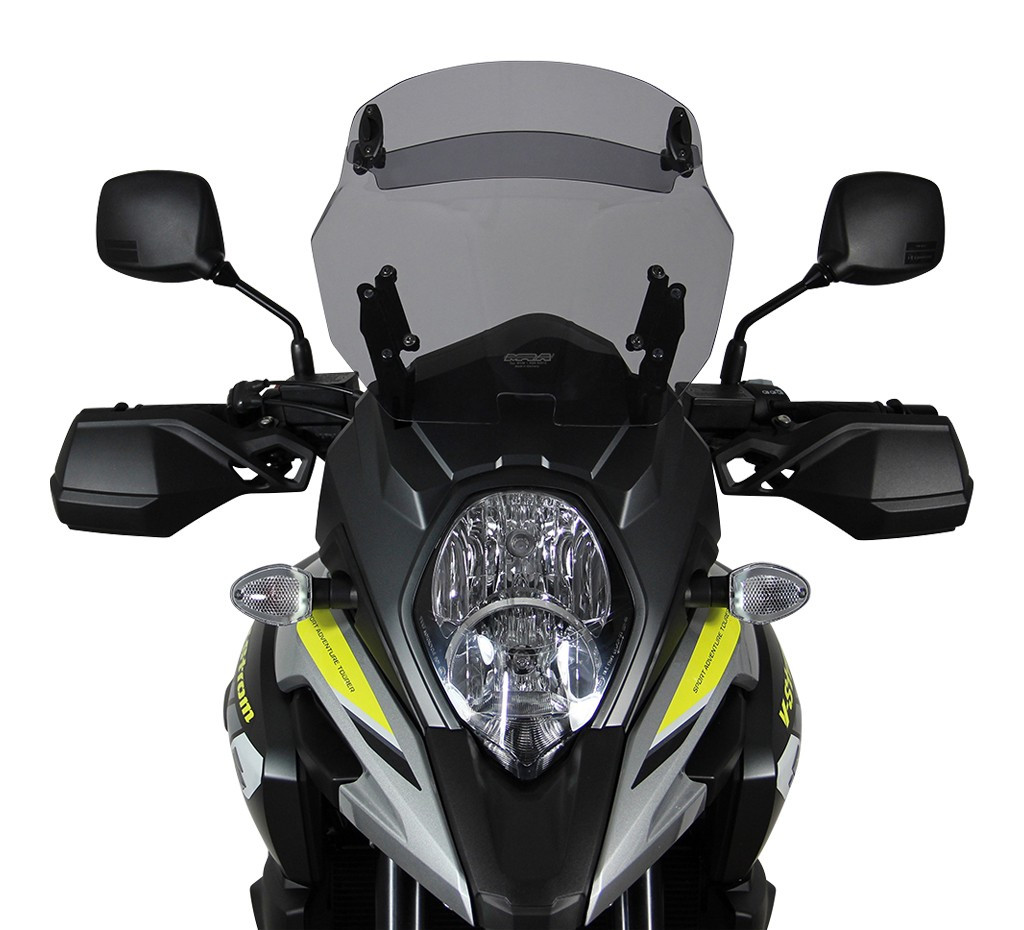 Szyba motocyklowa MRA SUZUKI DL 1000 V-STROM WDD0 2017-, forma MXC, przyciemniana