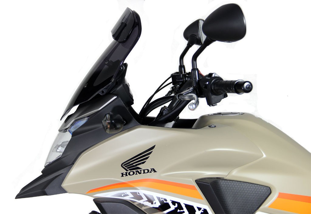 Szyba motocyklowa MRA HONDA CB 500 X /XA PC59 / PC64 / PC64A 2016-, forma VT, przyciemniana
