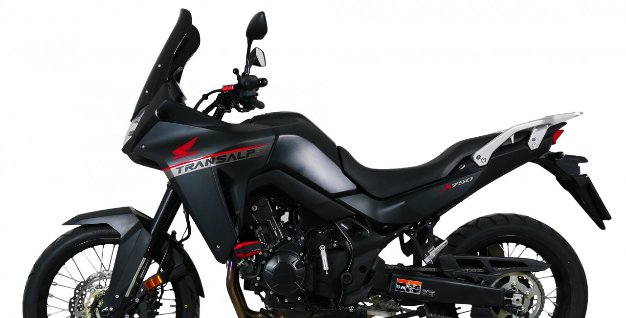 Szyba motocyklowa MRA HONDA XL 750 TRANSALP 2023-2024, forma TM, czarna