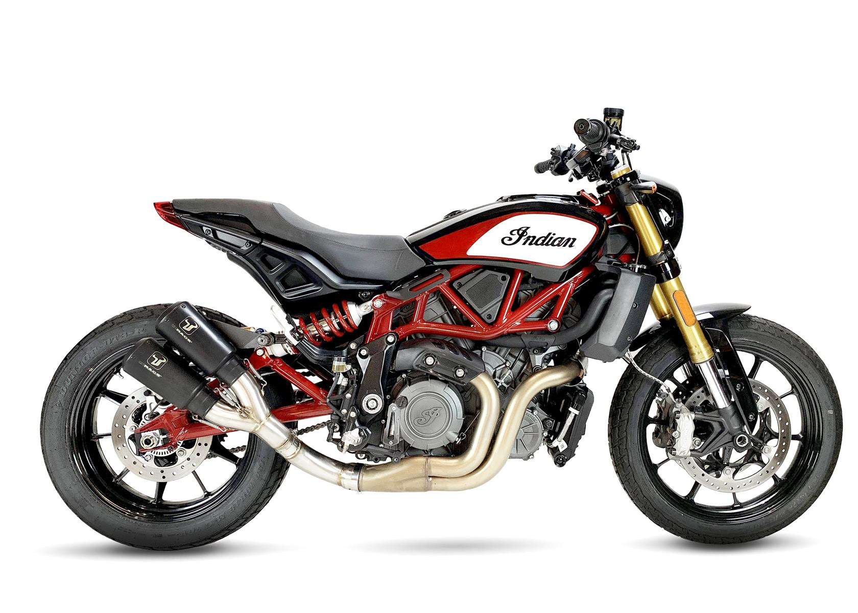 Tłumik IXRACE INDIAN FTR 1200 S/R 18-20 typ MK2B DUAL MK2 SERIES BLACK