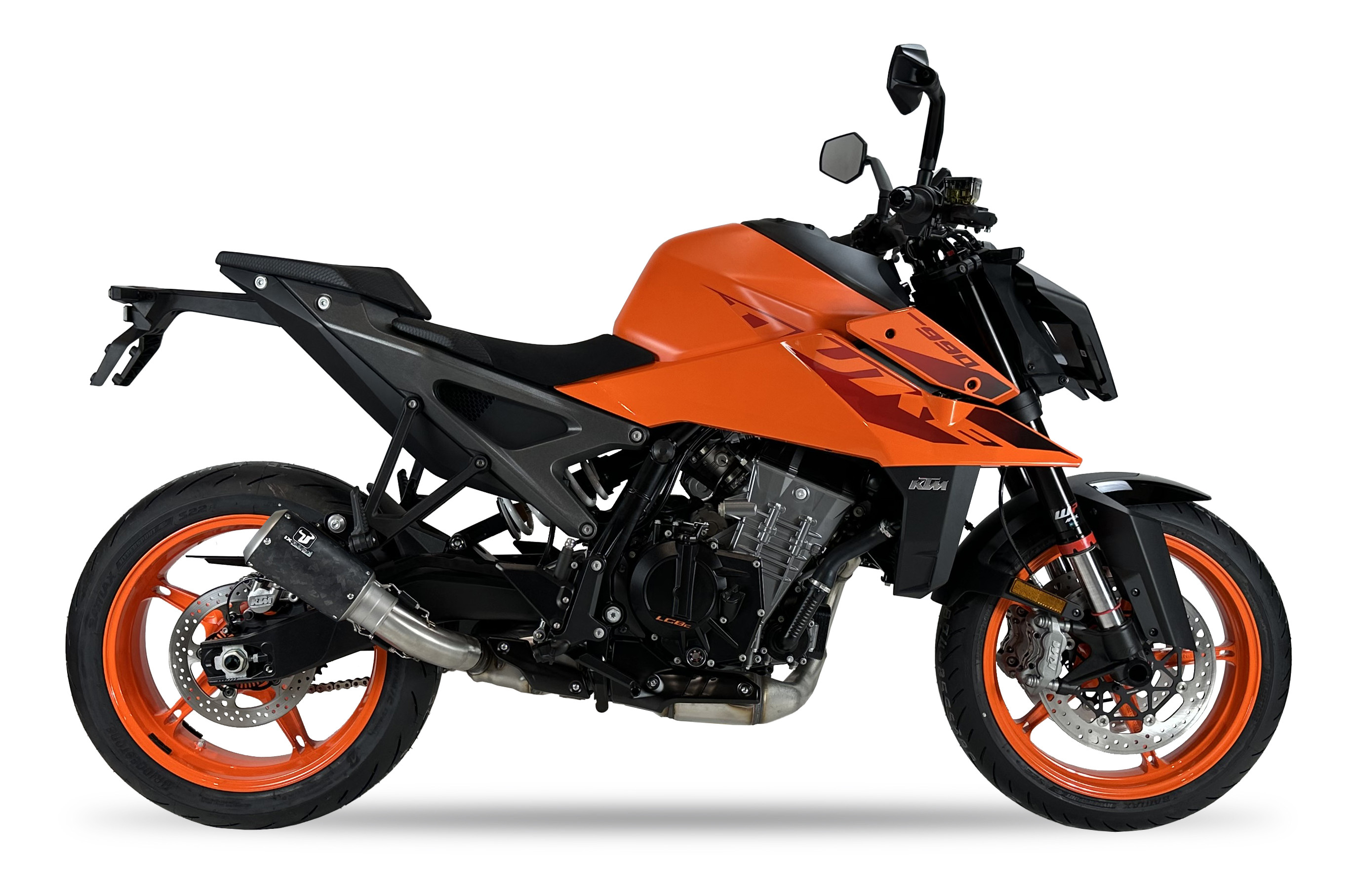 Tłumik IXRACE KTM 990 DUKE 2024 (KTM R2 DK) typ MK2C MK2 CARBON FORGED (Homologacja)