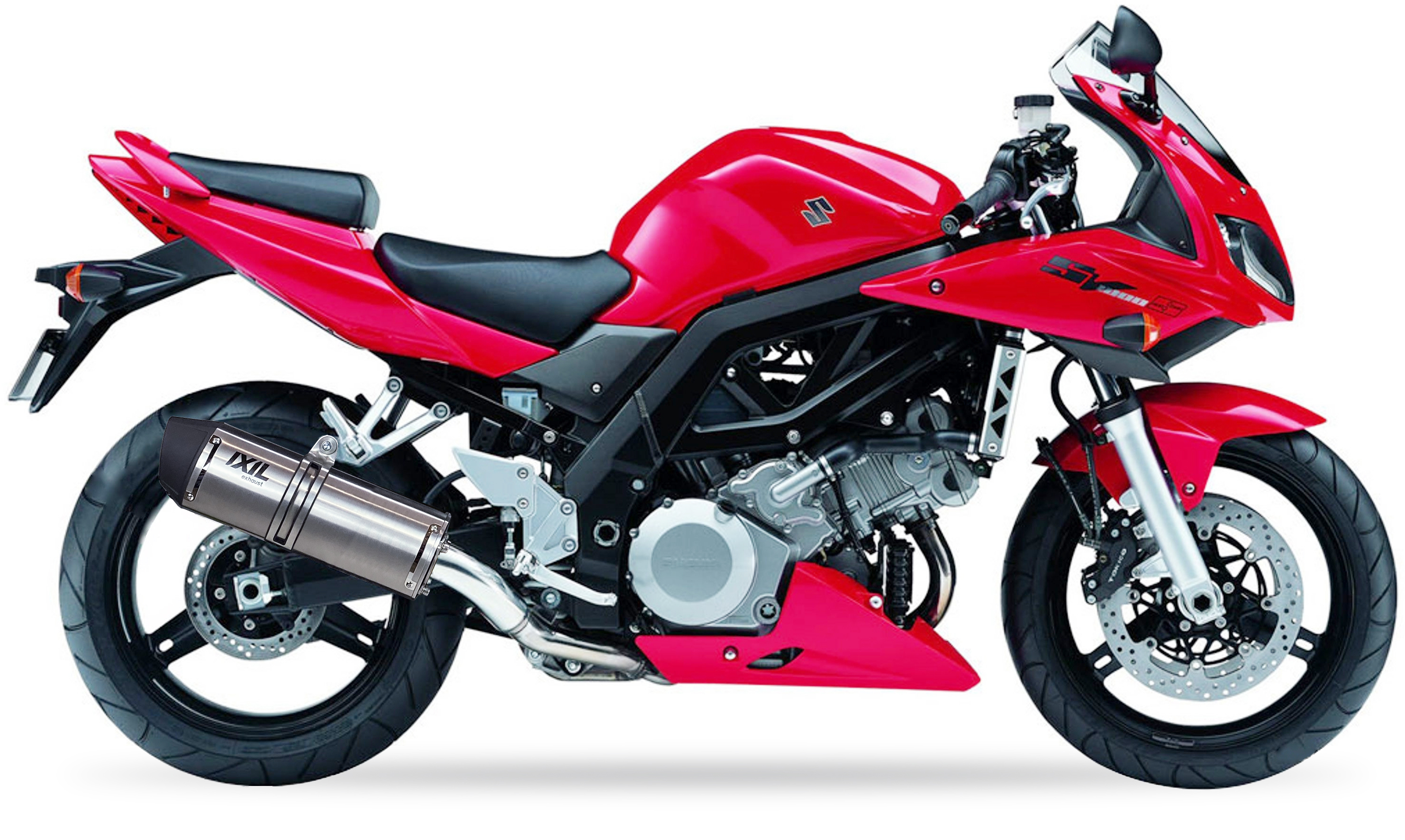 Tłumik lewy IXIL SUZUKI SV1000S - SV1000N 03-05 (BX) typ SOVE (waga: 3000g, długość: 423 mm.)