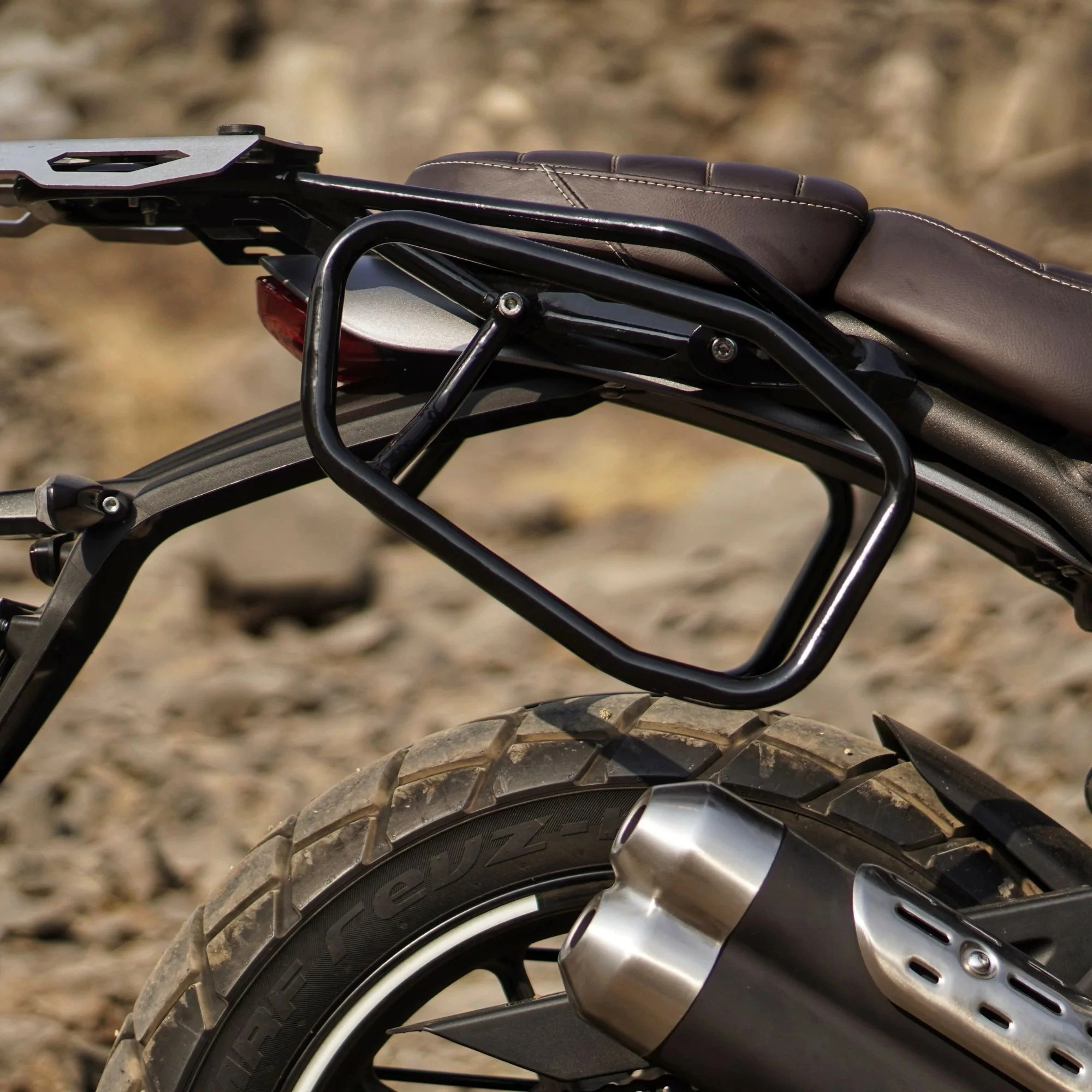 ROXAR TECH Stelaże boczne sakw bagażu do Triumph Scrambler 400X czarne