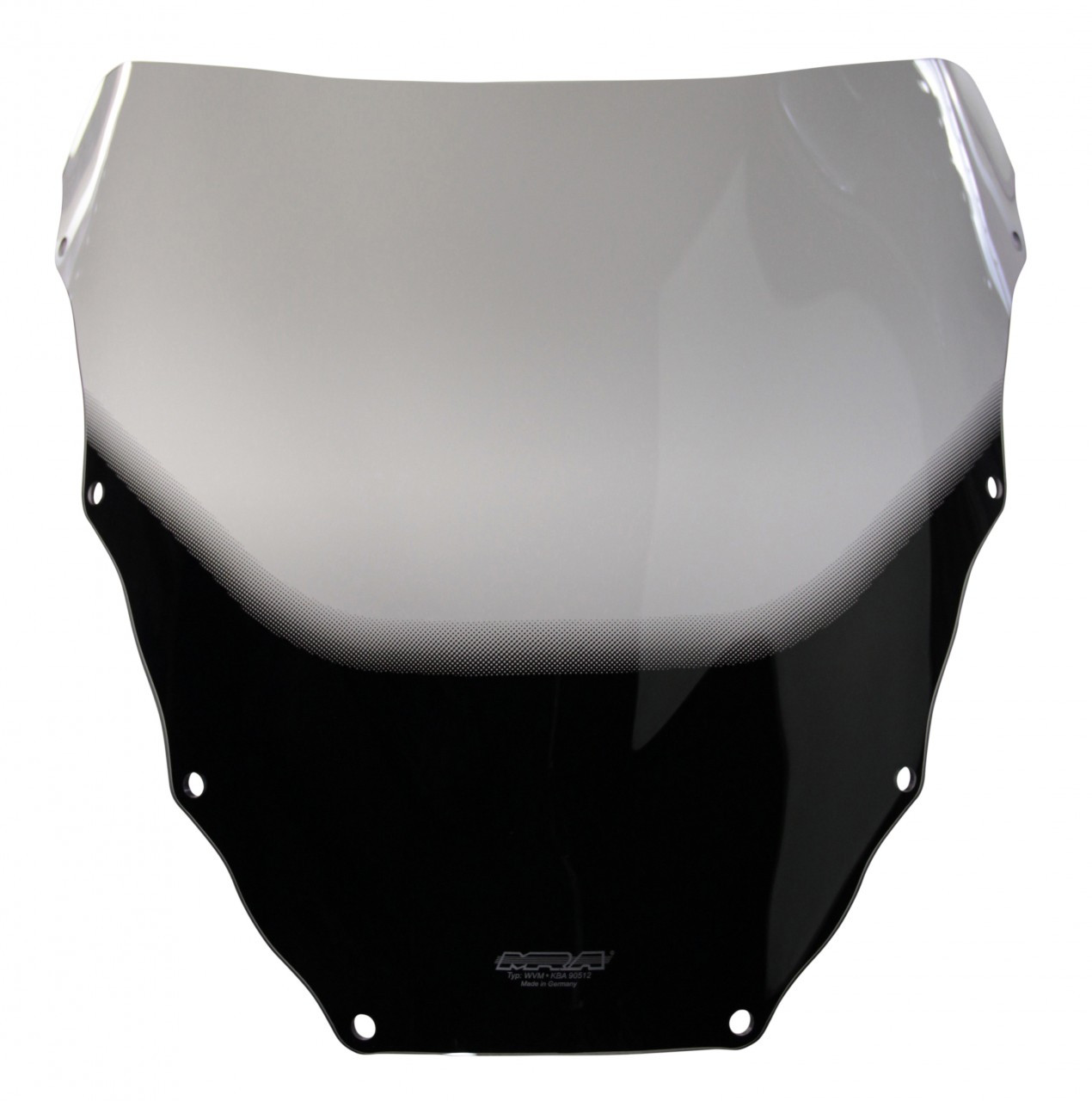Szyba motocyklowa MRA OT KAWASAKI ZX 9 R ZX900C ZX900D 1998-1999, forma RN, przyciemniana