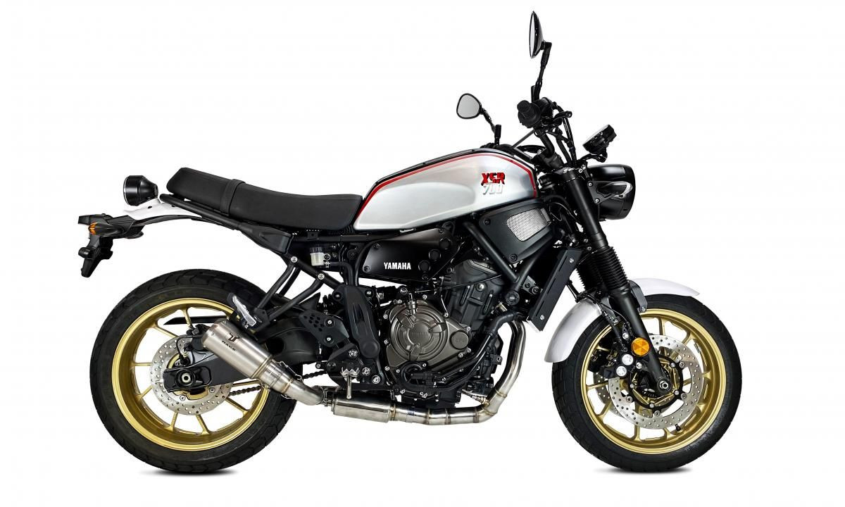 Tłumik IXRACE YAMAHA XSR 700 16-20 (RM11 RM12) FULL SYSTEM WITH CAT. typ MK2 MK2 SERIES INOX (Homologacja)