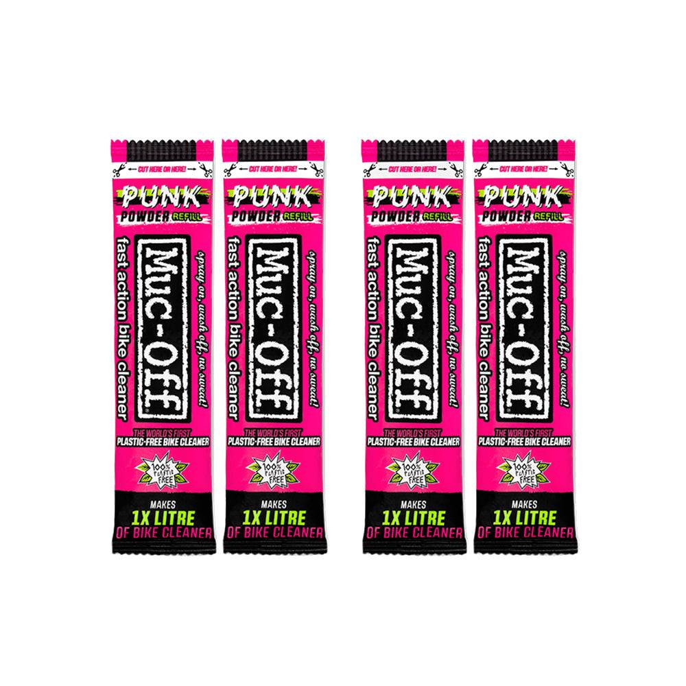 Środek do czyszczenia mycia motocykla, roweru, samochodu w proszku Punk Powder - 4 saszetki w zestawie MUC-OFF