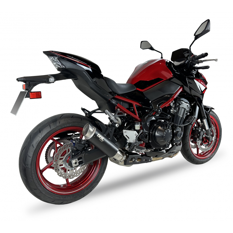 Tłumik IXIL KAWASAKI Z 900 A2 20-24 (ZR900H ZR900HA2 ZR900P ZR900PA2) typ RC3B SLIP ON - SPORT XTREM BLACK (Homologacja)