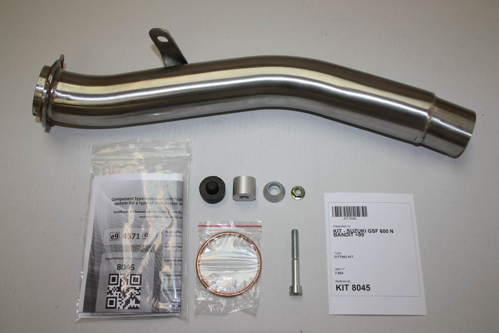 Tłumik IXIL SUZUKI GSF 600 N BANDIT 94-00 (GN77A) typ SOVE (waga: 3000g, długość: 423 mm., materiał: Inox AISI304, kolor: Black