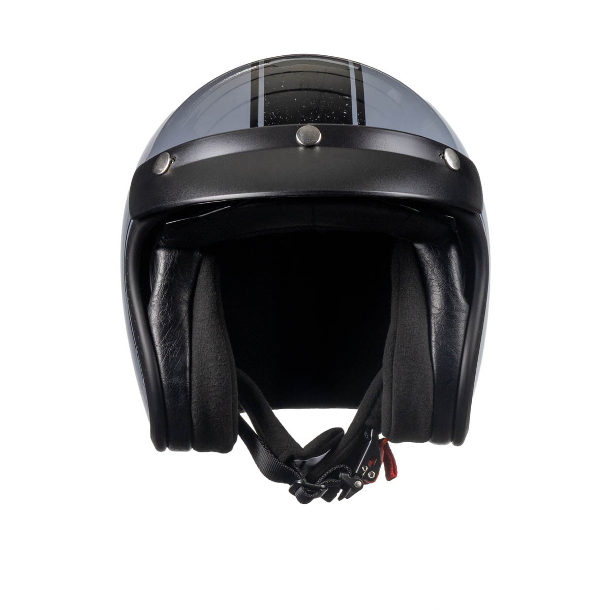 ROXAR HELMETS Kask motocyklowy otwarty retro ROXAR CLASSIC '92 szaro-czarny